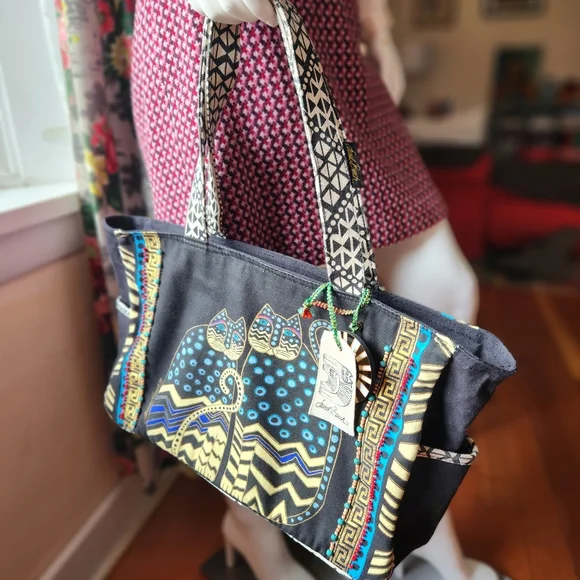 Laurel Burch Canvas Tote - Picture 5 of 14